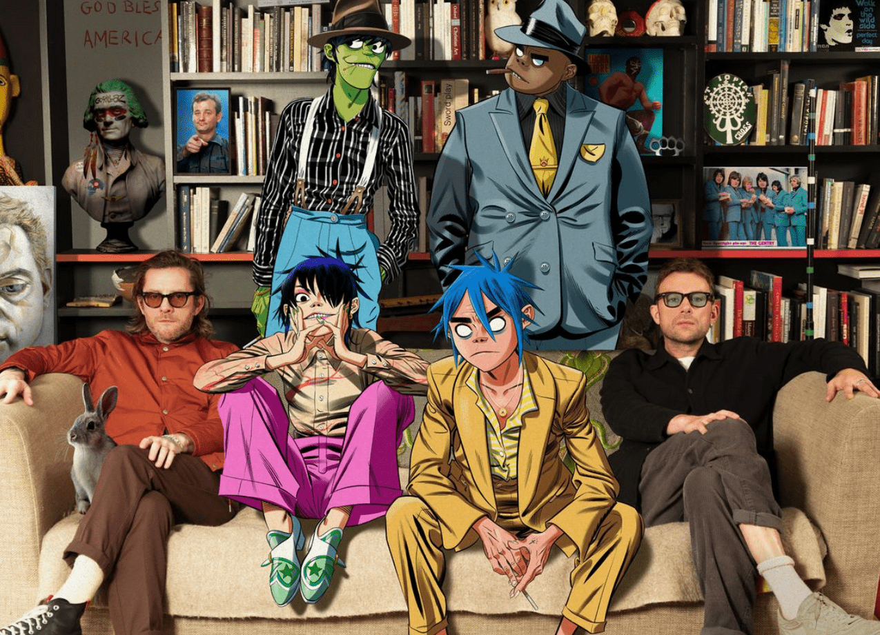 Gorillaz au festival de Nîmes le 10 juin 2022 !